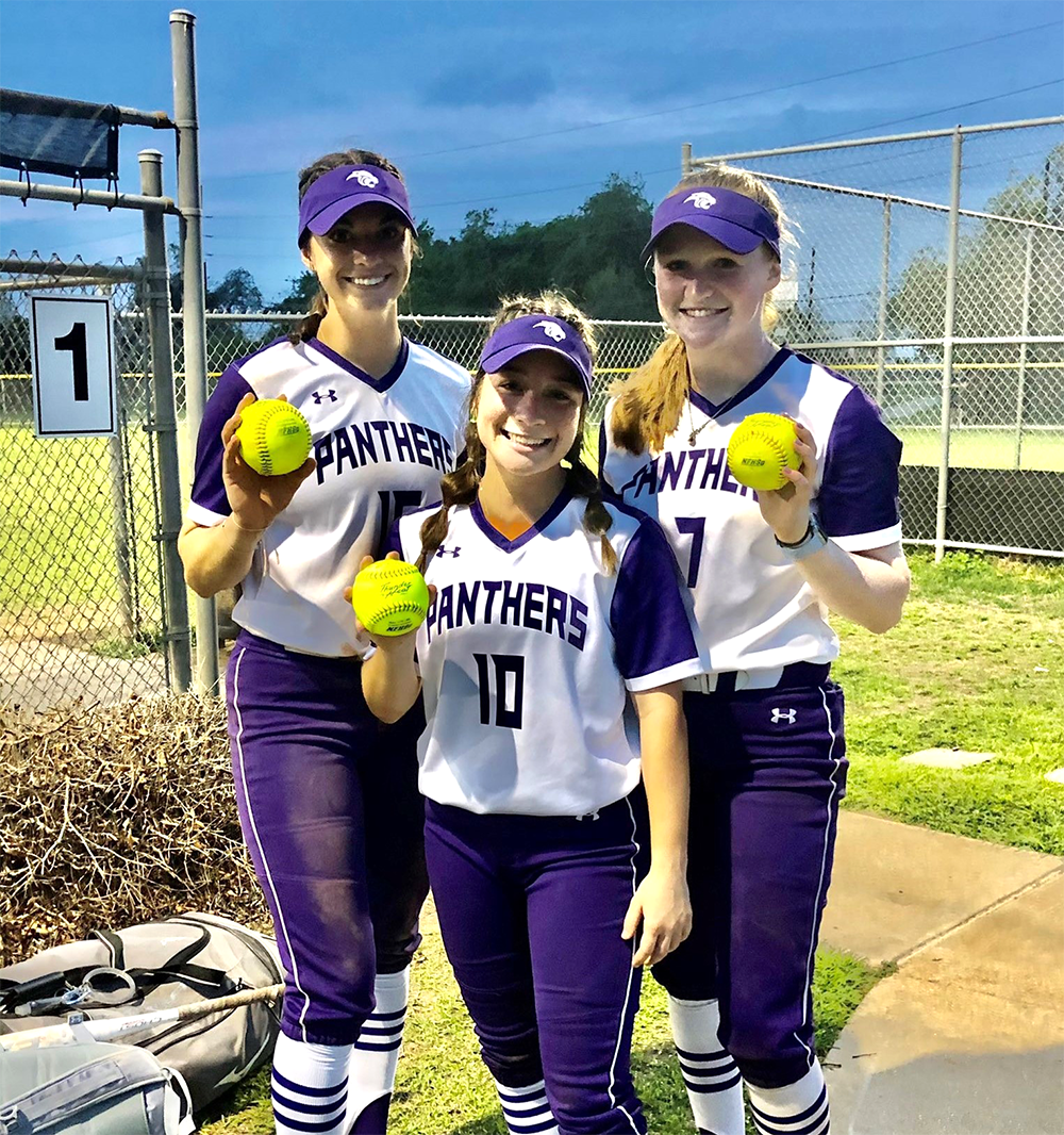 Ridge Point Softball Trio